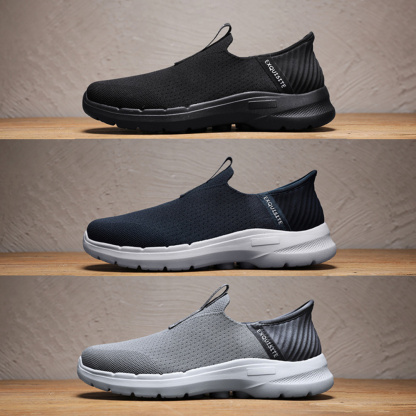 AHLSENTOP Neue atmungsaktive Freizeitschuhe zum Hineinschlüpfen für Herren