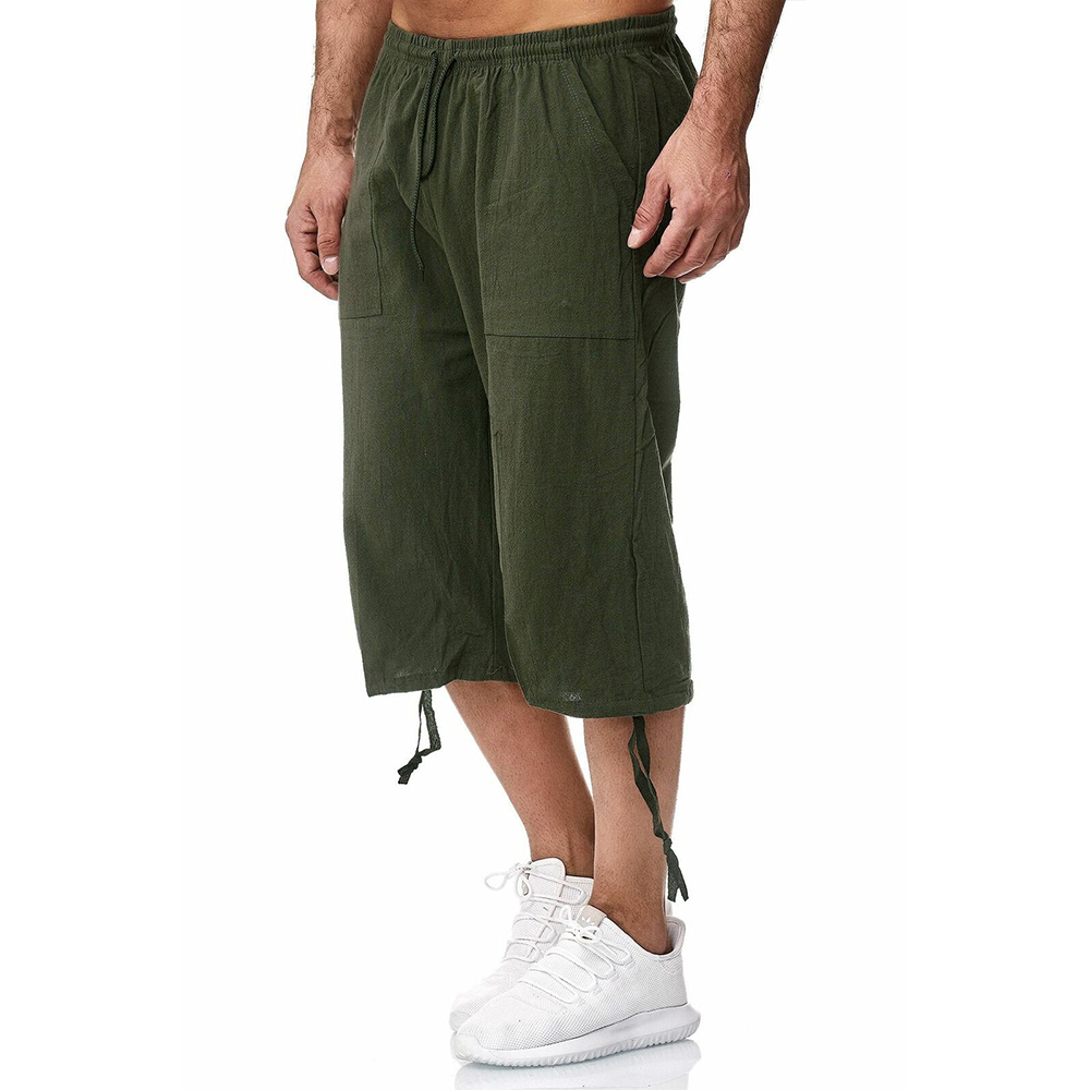 Ahlsentop™ Sommer neue Mode Leinen mittellange Freizeithose