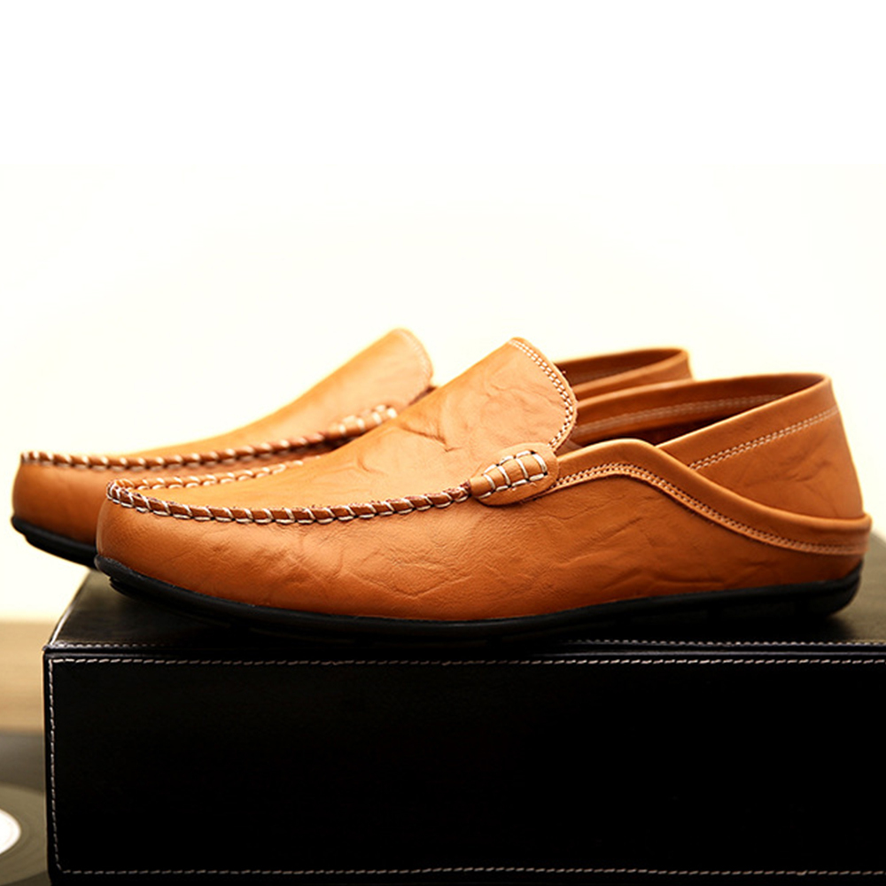 Ahlsentop Trendige, lässige Schuhe aus weichem Leder