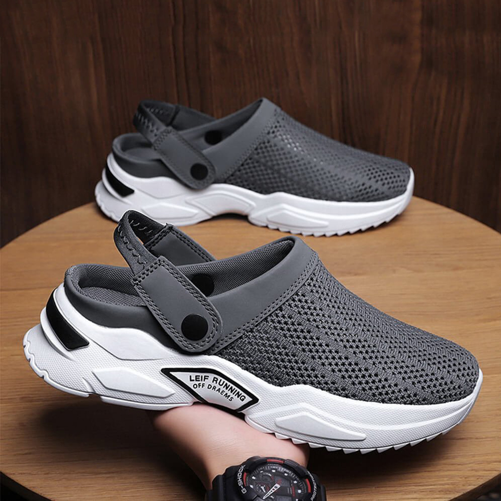 Ahlsentop Sommer neue Herren-Strandsandalen aus Mesh mit doppeltem Verwendungszweck