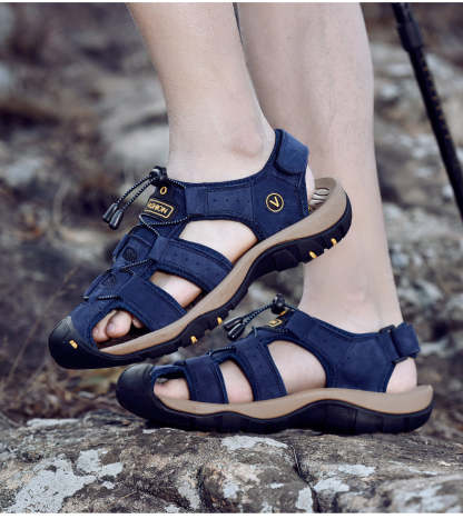 Ahlsentop® AirFlow – Ergonomische Schmerzlinderungs-Herrensandalen