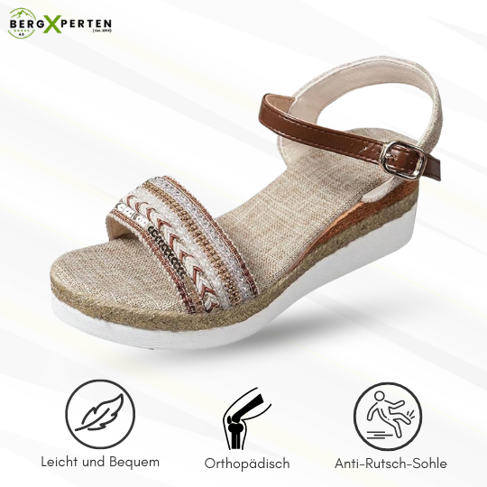 Ahlsentop™  - patentierte, orthopädische Sandalen für Schmerzlinderung™  - ergonomische schmerzlindernde Sandalen für Damen
