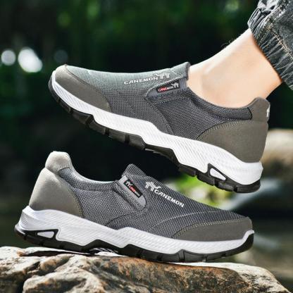 🔥Halbjährlicher Ausverkauf -70 % RABATT🔥Herrenschuhe mit Fußgewölbeunterstützung und rutschfester Wanderschuhe