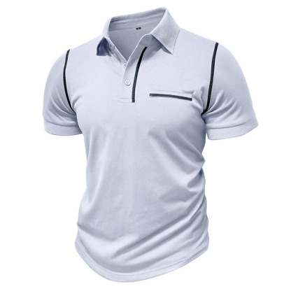 Ahlsentop™ Herren-Poloshirt mit Revers und kurzen Ärmeln