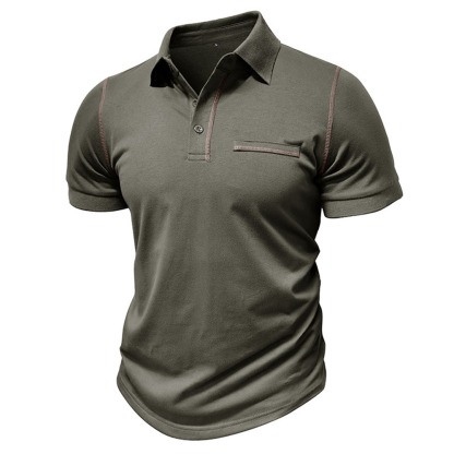 Ahlsentop™ Herren-Poloshirt mit Revers und kurzen Ärmeln
