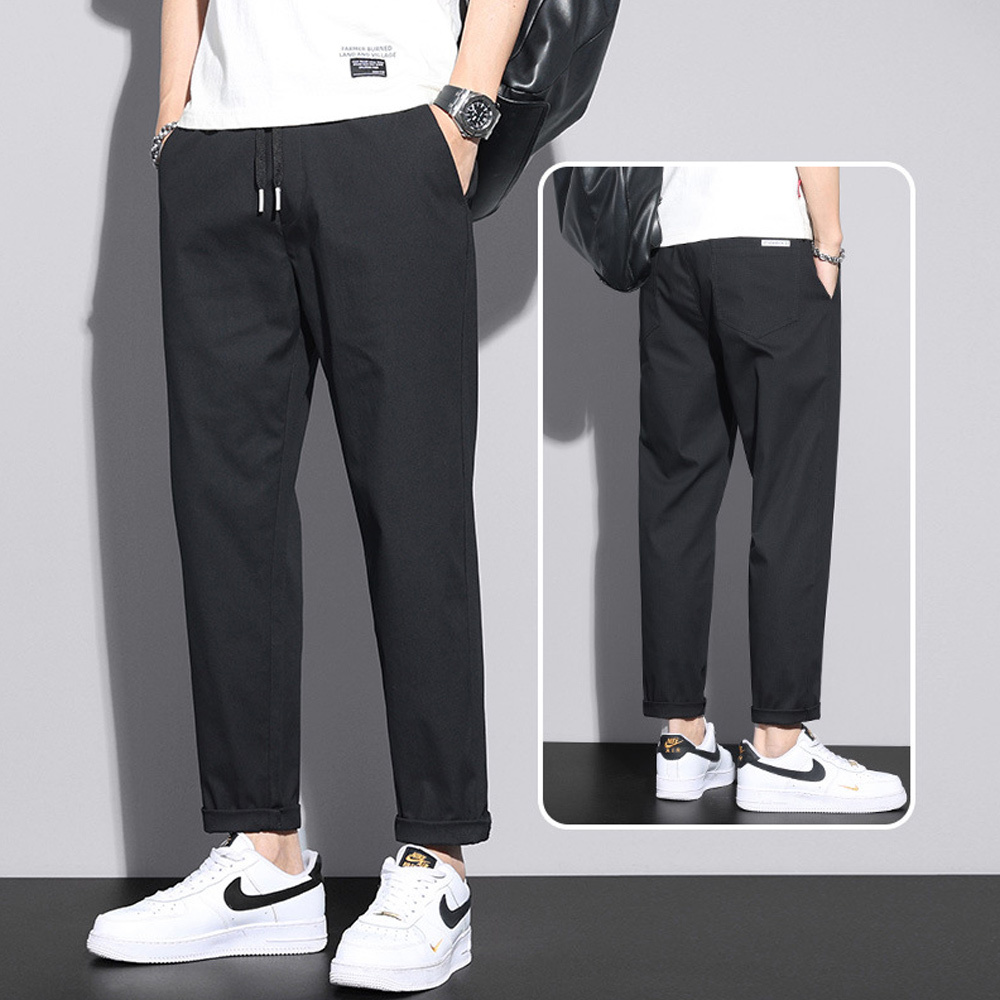 AHLSENTOP™ Sommerliche lockere Herren-Freizeithose aus Eisseide