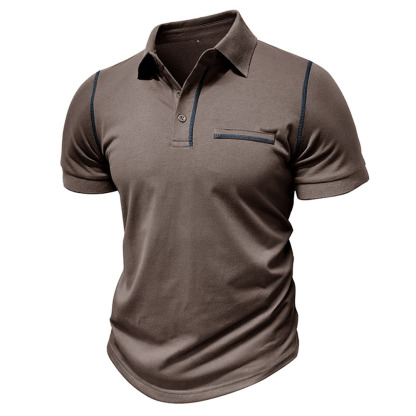 Ahlsentop™ Herren-Poloshirt mit Revers und kurzen Ärmeln