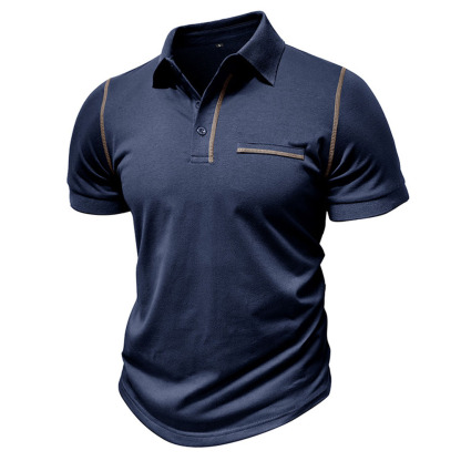 Ahlsentop™ Herren-Poloshirt mit Revers und kurzen Ärmeln