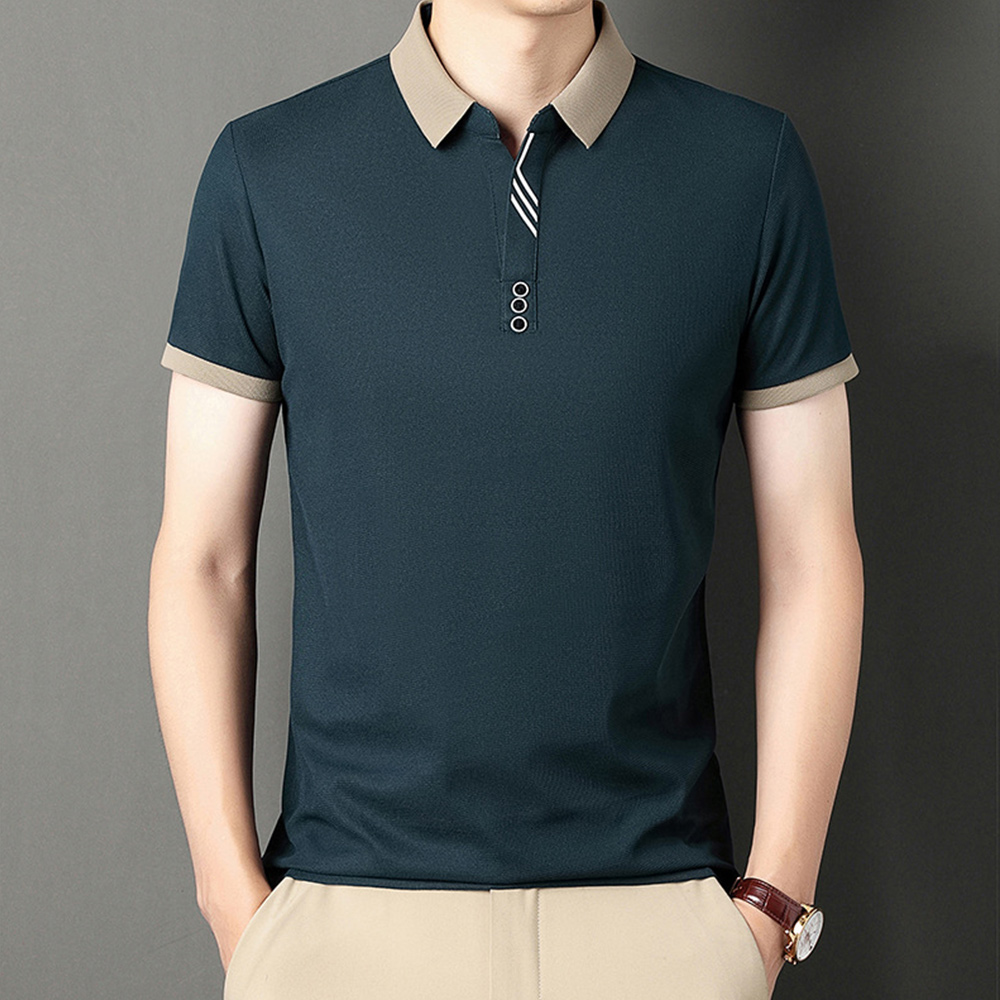 Ahlsentop™ Sommer-Herren-Casual-Business-Revers-Kurzarm-Poloshirt