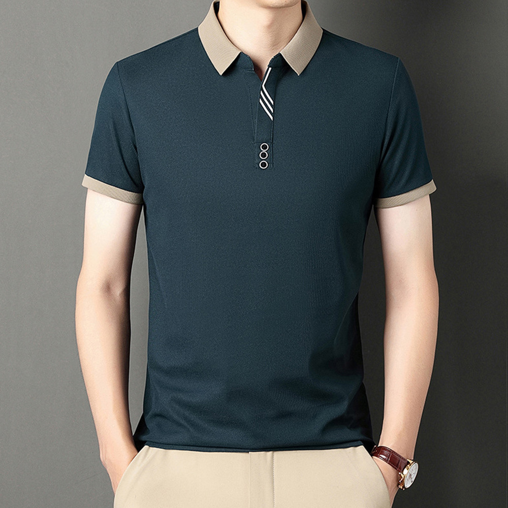 Ahlsentop™ Sommer-Herren-Casual-Business-Revers-Kurzarm-Poloshirt