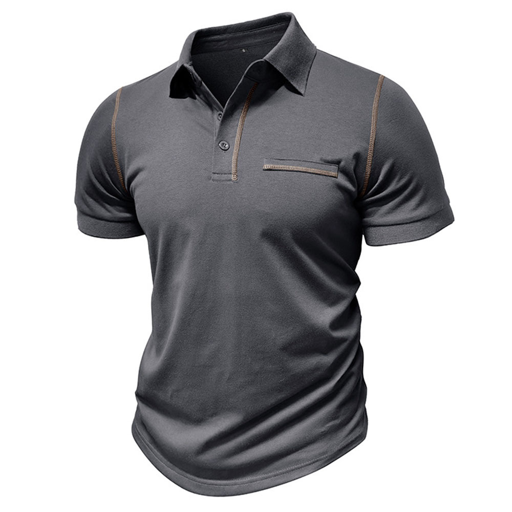 Ahlsentop™ Herren-Poloshirt mit Revers und kurzen Ärmeln