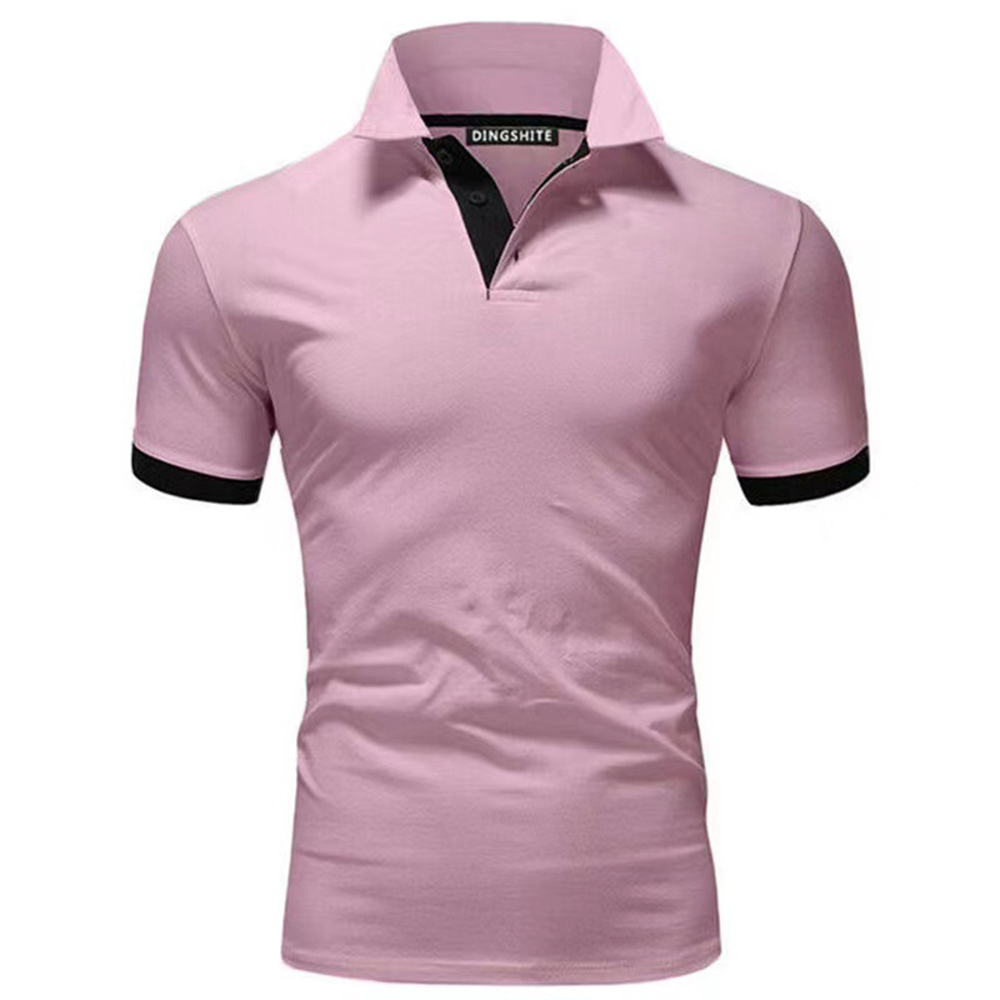 AHLSENTOP™ Neues schmal geschnittenes Herren-Poloshirt mit Kontrastnähten