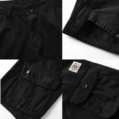 Ahlsentop™ Herren-Sommer-Freizeit-Kurzhose, Sport-Cargo-Shorts