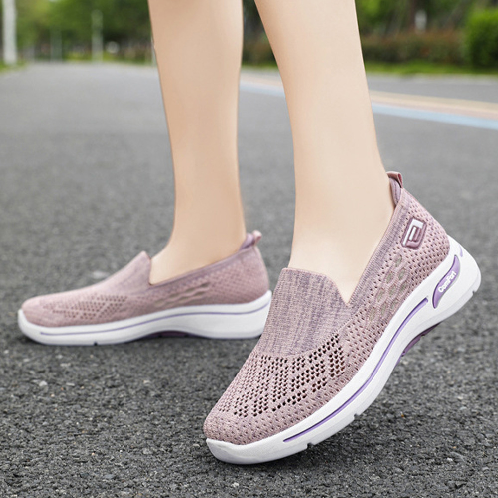 Ahlsentop Atmungsaktive Slip-on-Freizeitschuhe für Damen