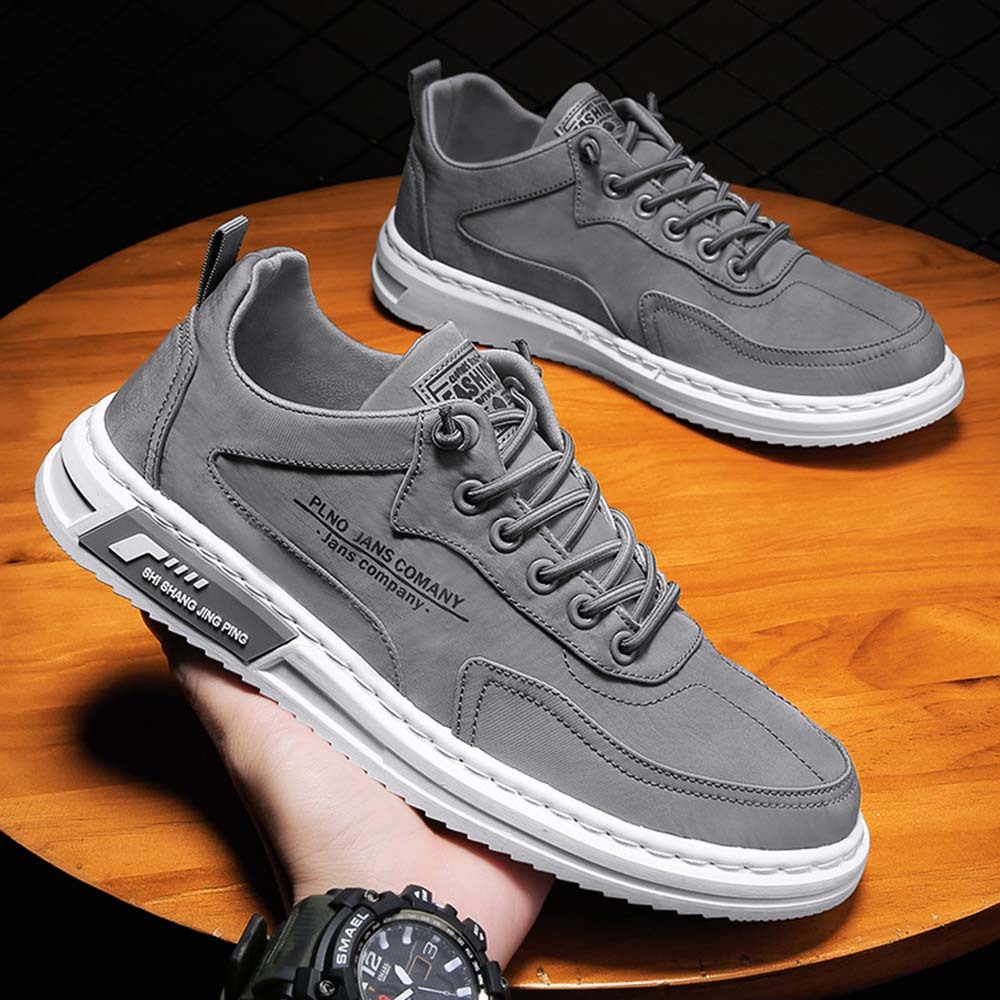 AHLSENTOP Neue atmungsaktive Low-Top-Freizeitschuhe aus Canvas für Herren