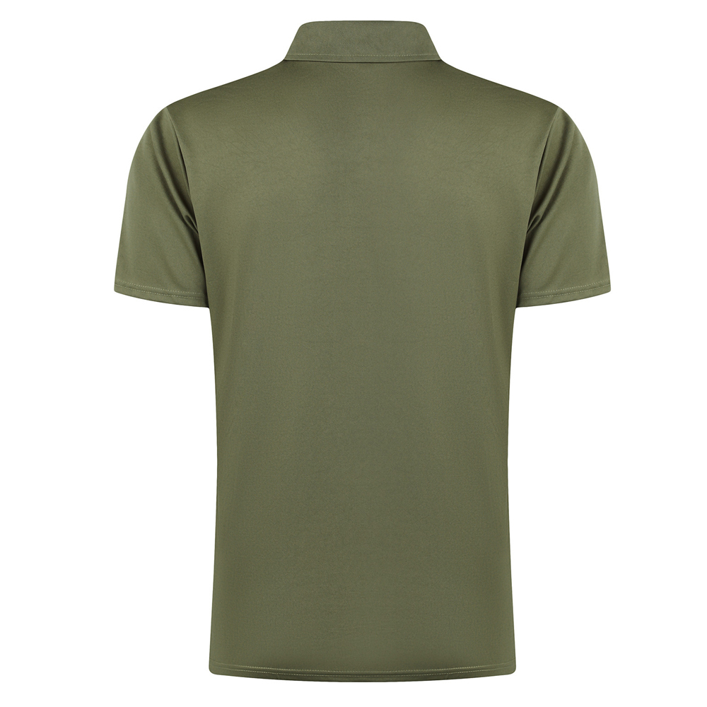 AHLSENTOP™ Sommer-Herren-Poloshirt, einfarbig, kurzärmeliges Revers-T-Shirt