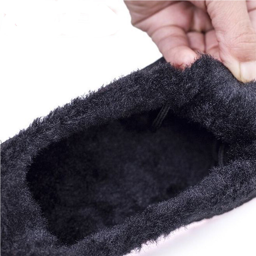 AHLSENTOP Warme, sportliche Herren-Schuhe aus Fleece