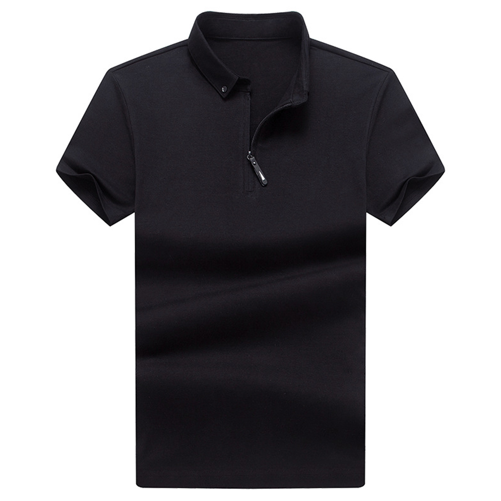 Ahlsentop™ Slim-Fit-Poloshirt für Herren mit Reverskragen und Reißverschluss