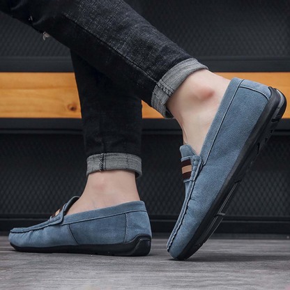 Ahlsentop Hochwertige Frühlings-Loafer aus Wildleder für Herren