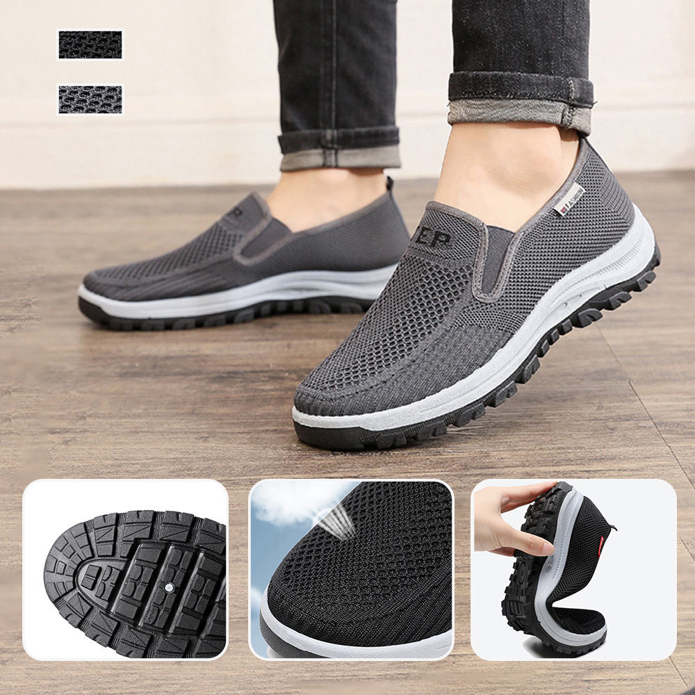AHLSENTOP Neue leichte und atmungsaktive Freizeit-Walking-Schuhe für Herren