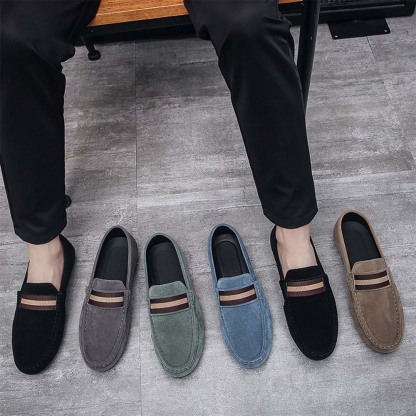 Ahlsentop Hochwertige Frühlings-Loafer aus Wildleder für Herren