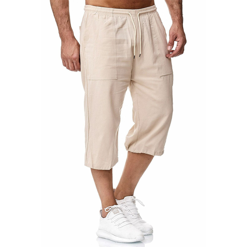 Ahlsentop™ Sommer neue Mode Leinen mittellange Freizeithose