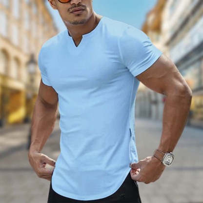 AHLSENTOP™ Frühling Sommer neue V-Ausschnitt Casual T-Shirts für Männer