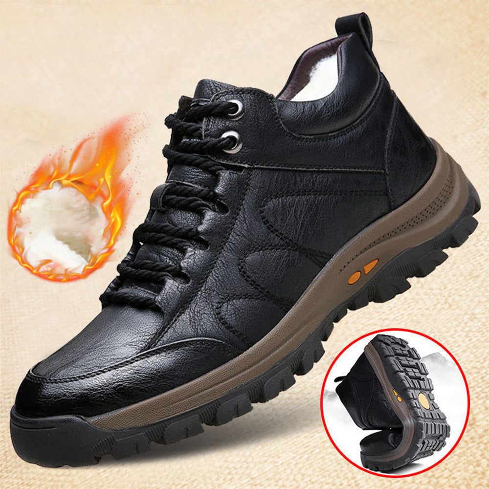AHLSENTOP Warme, sportliche Herren-Schuhe aus Fleece