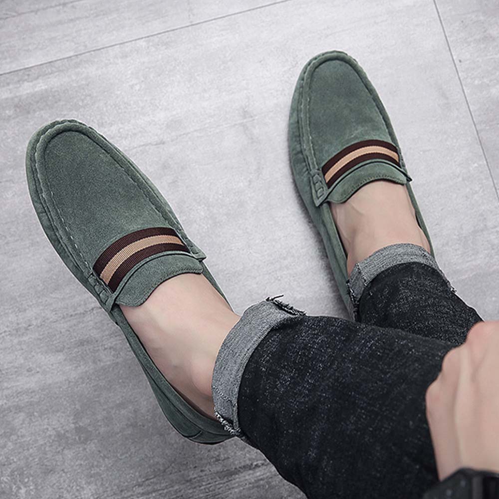 Ahlsentop Hochwertige Frühlings-Loafer aus Wildleder für Herren