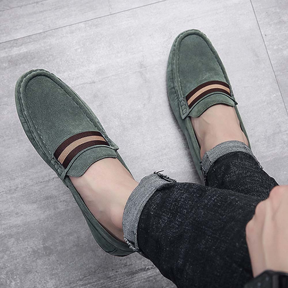 Ahlsentop Hochwertige Frühlings-Loafer aus Wildleder für Herren