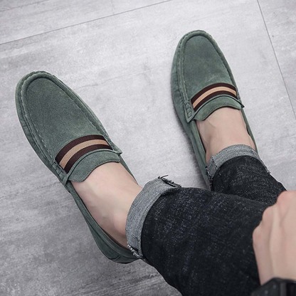 Ahlsentop Hochwertige Frühlings-Loafer aus Wildleder für Herren