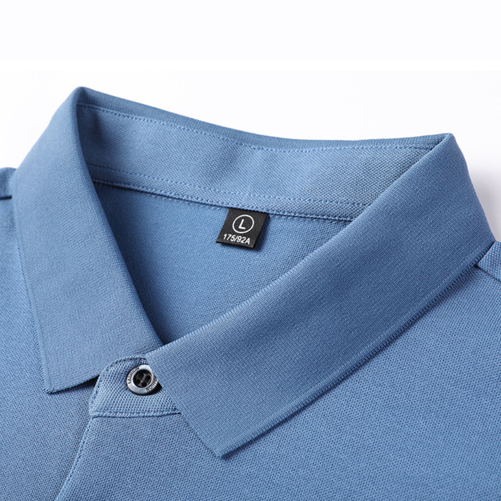 Ahlsentop™ Neues Jugend-Poloshirt mit gestreiftem Revers für Herren