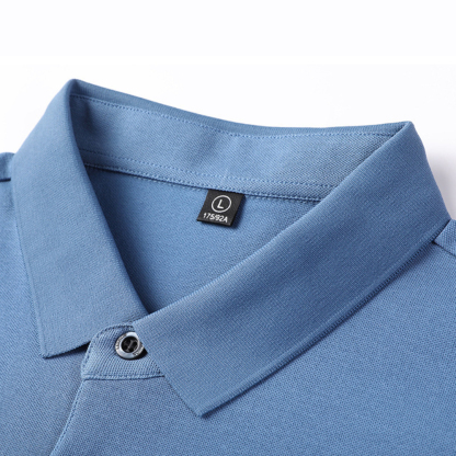 Ahlsentop™ Neues Jugend-Poloshirt mit gestreiftem Revers für Herren
