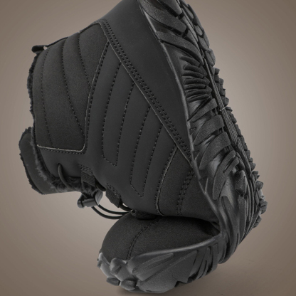 Ahlsentop Neue Outdoor-Fünf-Finger-Schneestiefel, rutschfeste Fleece-Baumwollschuhe
