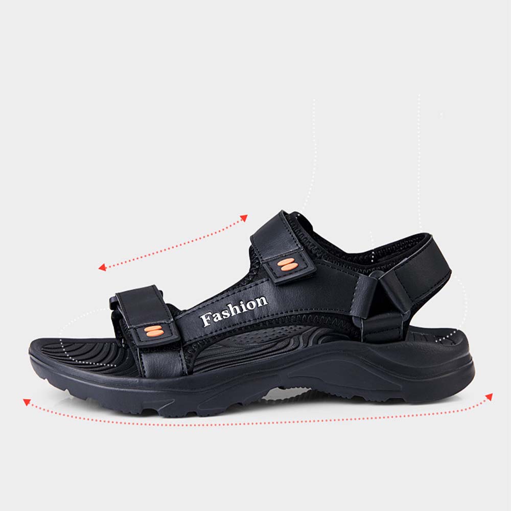 Ahlsentop Neue atmungsaktive Klettverschluss-Sandalen für Herren