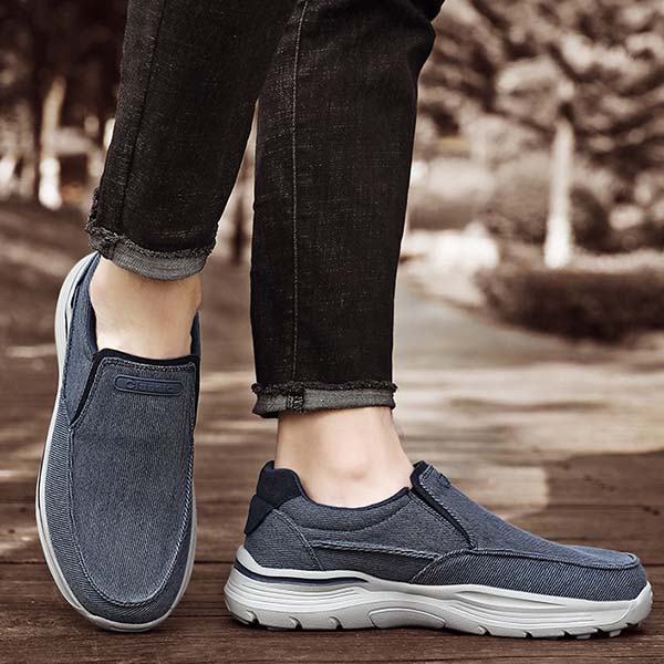 AHLSENTOP™ Elastische Schuhe aus Segeltuch mit einem Steigbügel