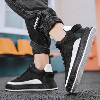 AHLSENTOP Neue modische Low-Top-Freizeitschuhe aus Segeltuch für Herren