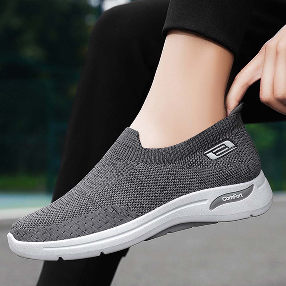 AHLSENTOP Herren-Slip-on-Sneaker aus Fliegenstrick für Frühling und Sommer