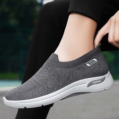 AHLSENTOP Herren-Slip-on-Sneaker aus Fliegenstrick für Frühling und Sommer