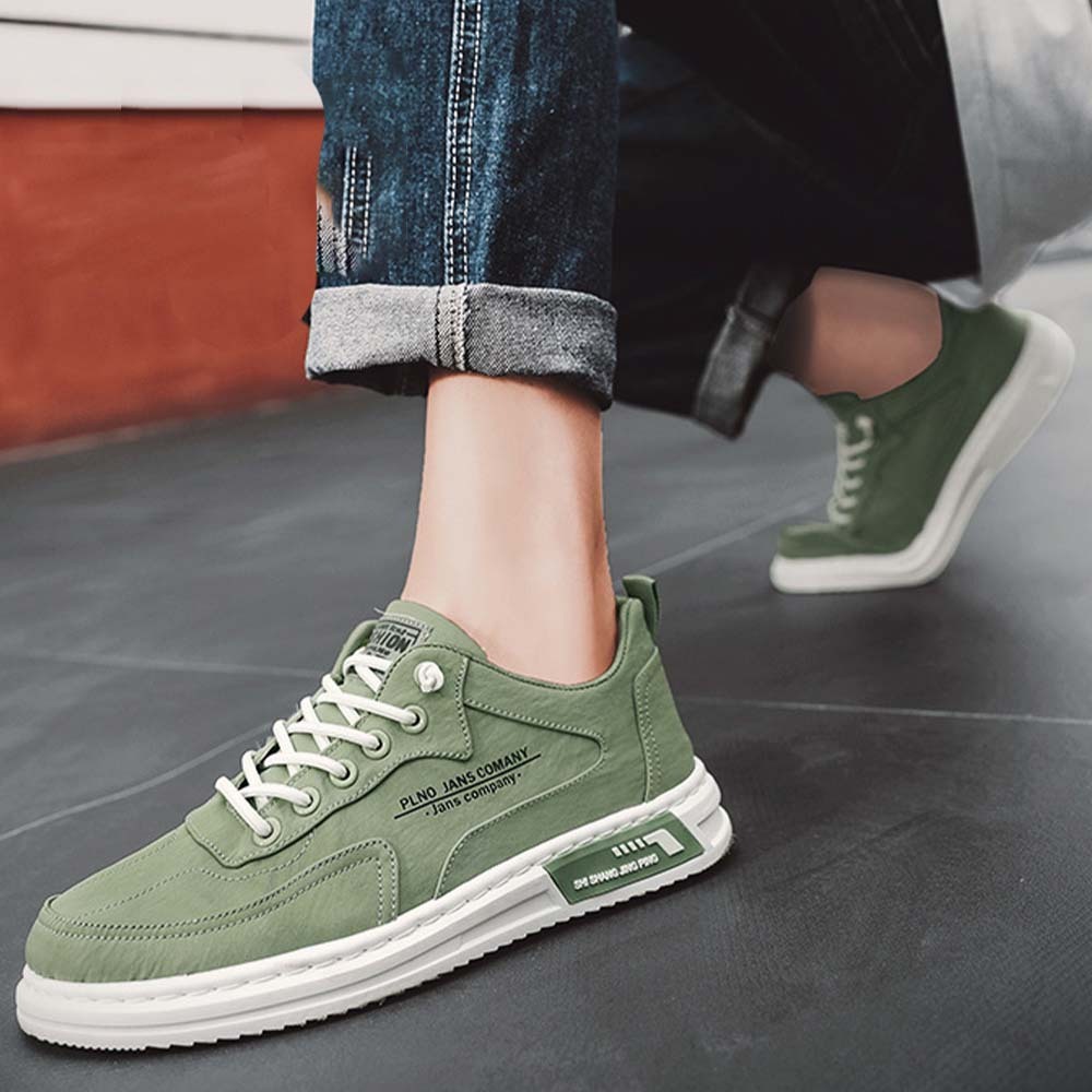 AHLSENTOP Neue atmungsaktive Low-Top-Freizeitschuhe aus Canvas für Herren