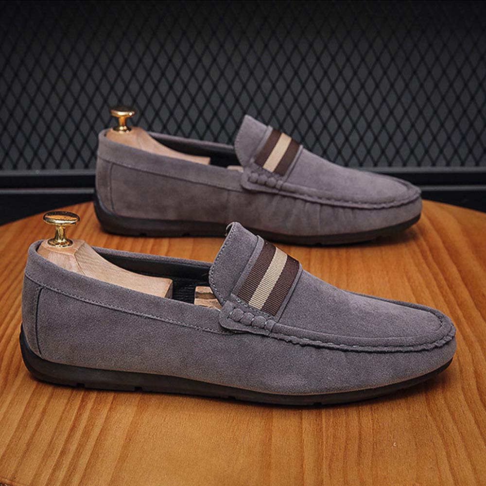 Ahlsentop Hochwertige Frühlings-Loafer aus Wildleder für Herren