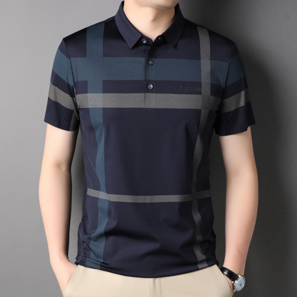Ahlsentop™ Herren-Poloshirt mit lockerem Revers