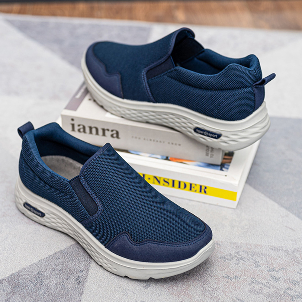 Ahlsentop Atmungsaktive Slip-on-Freizeitsneaker für Herren
