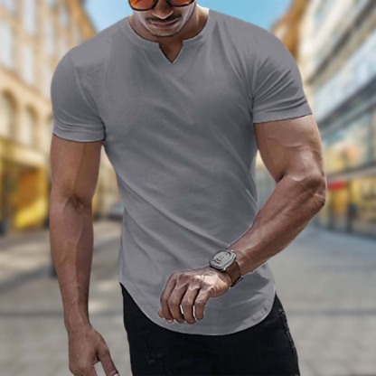 AHLSENTOP™ Frühling Sommer neue V-Ausschnitt Casual T-Shirts für Männer