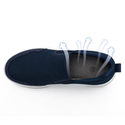 Ahlsentop Atmungsaktive Slip-on-Freizeitsneaker für Herren