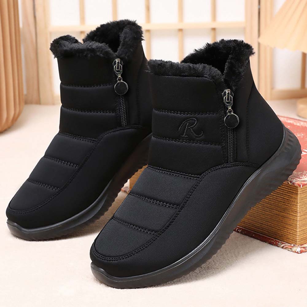 Metallwolke Winter-Fleece-High-Top-warme Baumwollstiefel