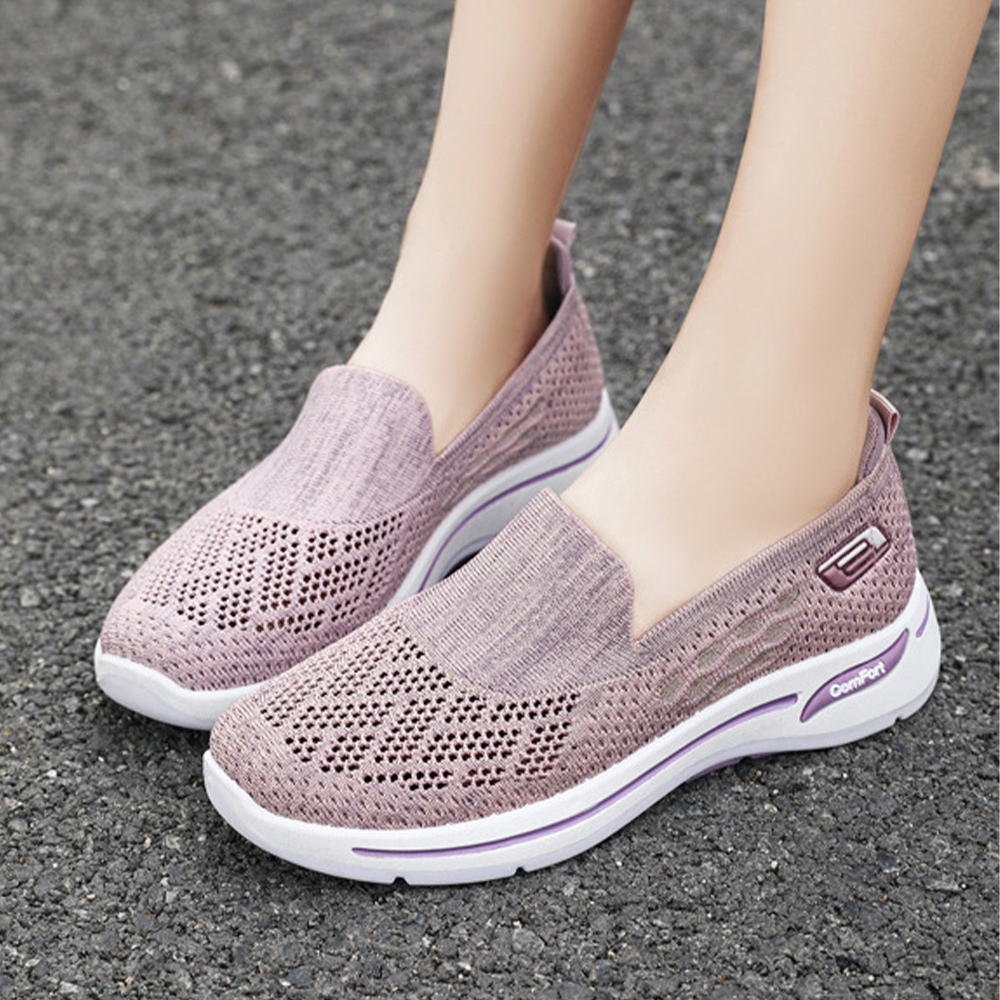 Ahlsentop Atmungsaktive Slip-on-Freizeitschuhe für Damen