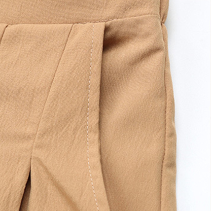 AHLSENTOP Neue Damenshorts mit hoher Taille und weitem Bein