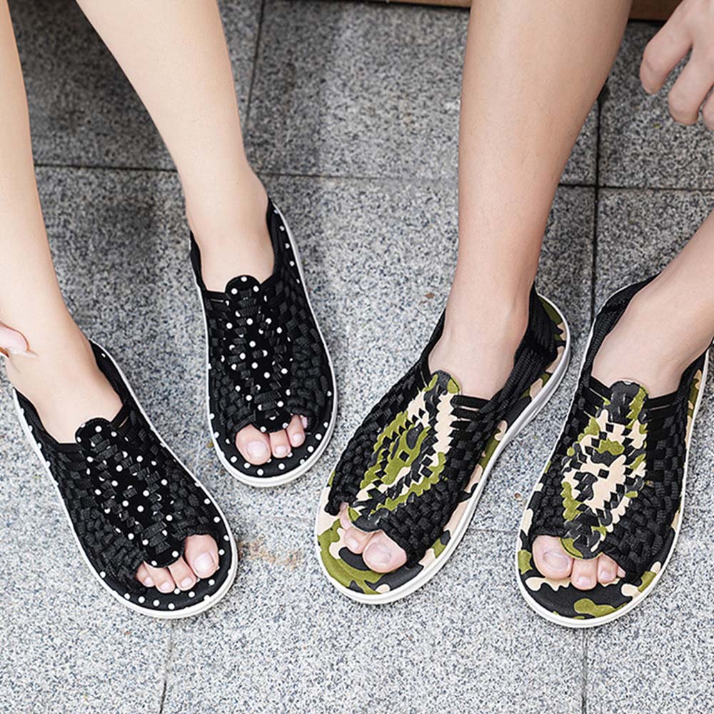 Ahlsentop Neue atmungsaktive gewebte Strandsandalen für Herren