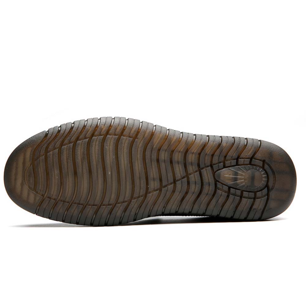 AHLSENTOP Neue Herren-Slip-on-Freizeitschuhe aus Leder